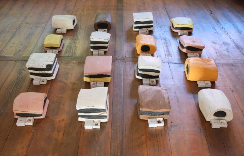 Artur mit den Mitgliedern des BBK Oberfranken 20./ 21.09.2025<br />
Ateliertage mit Jannina Hector und Werner Tögel - jeder in seinem Atelier<br />
<br />
