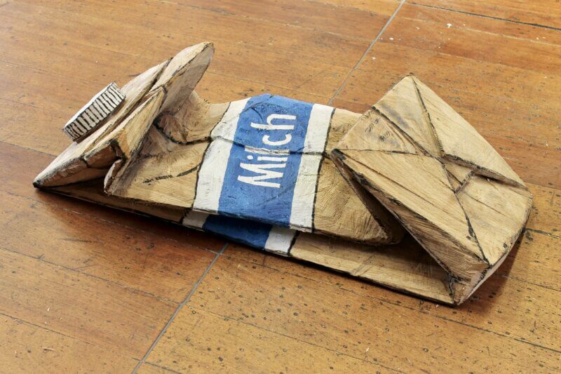 Milchtüte - Linde gefasst