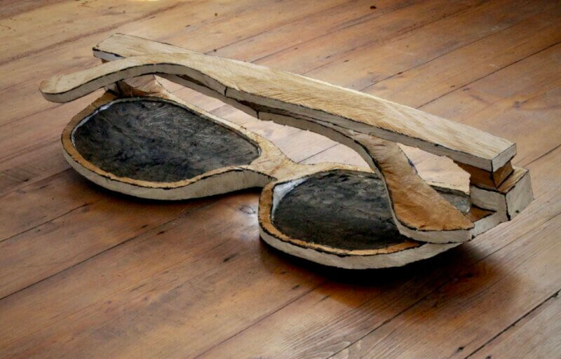 Sonnenbrille - Eiche gefasst