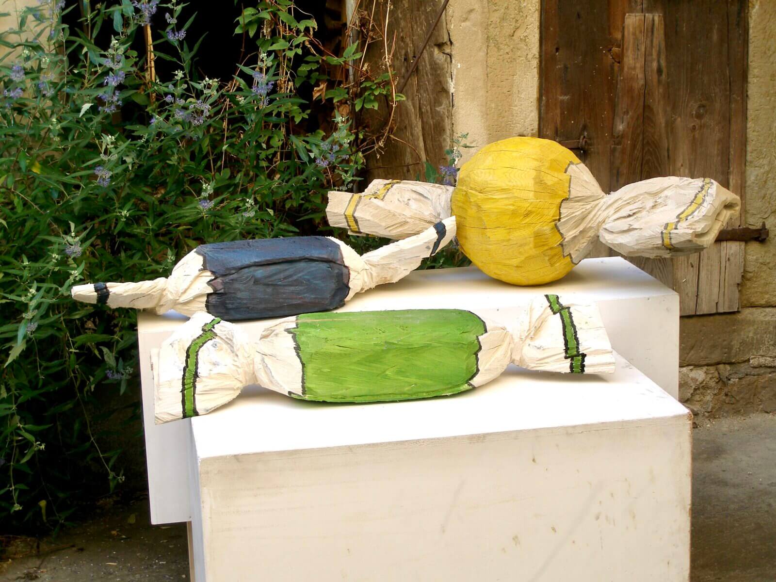 Bonbons - Eiche / Linde gefasst