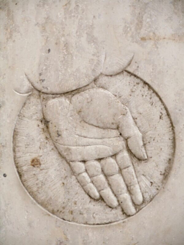  1993 Taufstein Kirche Forchheim Bild 2