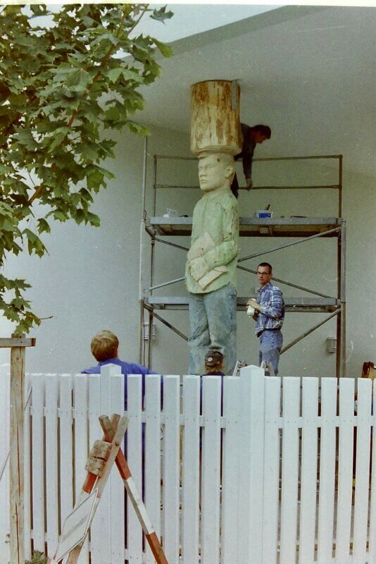 Aufbau - Schweinfurt Breite Wiese 